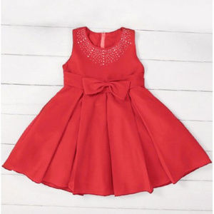 HOST PICK! Bowknot Rhinestone Red Dress
